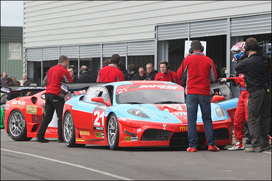 Dan Brown/Chris Hyman - Chad Racing Ferrari 430 Scuderia